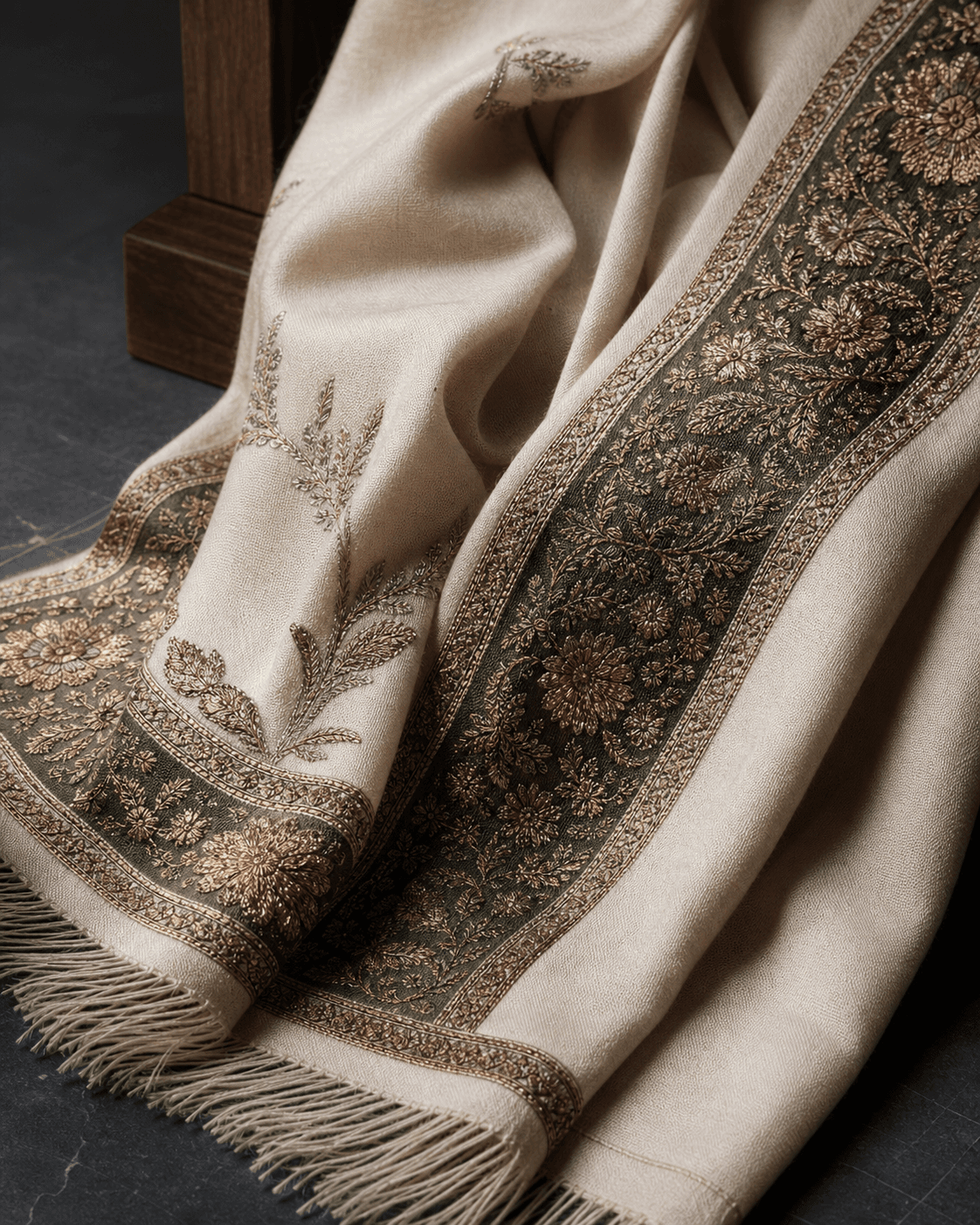 Personal Monograms cashmere shawl reference